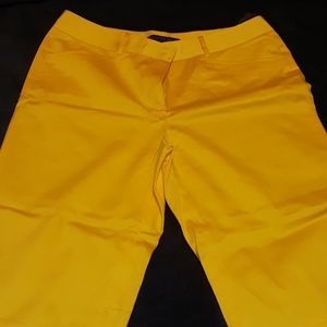 Lafayette 148 - Sunny Yellow Capris Shorts